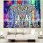 Hot Indian Bohemian Tapestry Elephant Peacock Boho Wall Hanging Carpet Bedspread Beach Picnic Blanket Pad 130x150cm/153x203cm