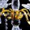 crystal lotus candleholder