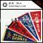 Hot sales color custom polyester felt flag and pennant soccer