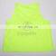 Bright Green Basketball Sports Vest Custom Acceptable