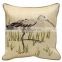 linen cushion cover with printing or embroidery with piping for home relax/car decoration