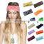 Hair Accessories Twist Elasticity Headbands for Women Sport Head band Yoga Headband Headwear Hairbands Bows Girls