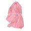 2017 Autumn Winter Mercerized Wool Herringbone Twill Weave Pattern Jacquard Scarf Women Plain Color Wool Shawl