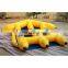 inflatable 6 seat fly fish water game, aqua fly fish toy customized colour