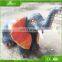 KAWAH Cute Cartoon Artificial Elephant Kids Ride For Sale Made In China