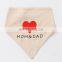 Wholesale good quality cute cotton baby bandan bib baby dribble bibs
