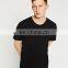 Custom high quality blank black t-shrit for men