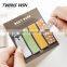 Austria Fashion Cute Stationery Customized Promotion Multi Purpose Leaf Shaped Sticky Notes Pad With Logo