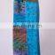 tylish Razor Cut Embroidered Floral Patches & Print Blue Grey Maxi Wrap Around Summer Skirt HHCS 116 A