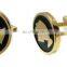 3d Design Copper Material Cufflink Custom Cufflinks