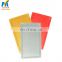 wholesale good effect 0.32mm red straight laser blank aluminum business card , name cards