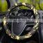 Camo Style Coarse Flax Cloth Automotive Steering Wheel Cover