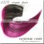 Two tone ombre hair weave purple brazilian weaving hair