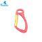 Aluminum carabiner hanging hook for strap