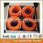 Hot sale! China factory directly orange color hose brass fittings PVC gas hose pipe for stove and oven use