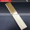 High quality long wire reliable stainless steel wooden handle brass wire brush