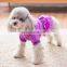 Cute Dog Pet cat Winter Warm lace cotton Clothes princess skirt hoodie winter dog apparels