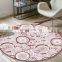 Round Indoor home decoration rug patio camping mat