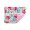 Swaddle Receiving Stretchy Cotton Baby Blanket Flower Pattern Kids Blanket