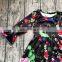 Brand New Toddler Kids Baby Girls Christmas Dress Flare Sleeve Colorful Cartoon Print Knee-Length Autumn Dress Outfit 2-6Y