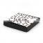 RTS modern home furniture printing PVC Leather Foldable storage ottoman cubes