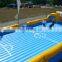 top seller inflatable water soccer field for kids, inflatable football field, indoor or outdoor soccer field for sale