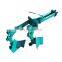 Mini hand walking tractor double plough or small garden tractor plow machine for sale
