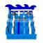 Blue Wave Dolphin Water Slide Outdoor Inflatable Adult Kids Water Slides Backyard For Swimming Pool