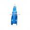 Non-rising Stem 4 inch soft sealing gate valve,price brass flange type hydraulic gate valve