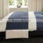 Elegant Quilted Hotel Bed Throw / quilted hotel bed runner