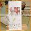 hot sale custom wholesale gold glitter business/holiday greeting card