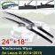 Car Wiper Blades for Lexus IS XE30 250 300h 350 IS250 IS300h IS350 2014~2019 Front Windshield Wipers Car Accessories 2015 2016