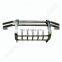 Double S/S Steel Front Grill Bumper Guard For Hilux Vigo