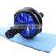 Factory Custom Abdominal Wheel AB Roller Jump Rope Grip Strength Exercise Home Gym Fitness Muscle Trainer