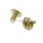 Brass flat head Screws Decorative Slotted Brass Machine M4 Screw