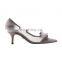 Women fancy bow tie high quality design med heel pointed toe pumps sandals other shoes color are available