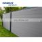 Customized aluminum slat fence panels aluminium privacy fence system for garden