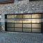 remote control electric sliding 16x8 tempered glass garage doors