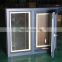Australia Standard Aluminum Materials Double Glass Casement Window With Electric Shutter