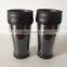 Custom Double Wall 420ml Plastic Reusable Coffee Cups Travel With Lid