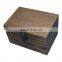 Wholesale display square decorative premium cheap custom mini vintage rustic luxurious small wooden box