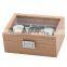 Wholesale 3 Slots Packaging Small Gift Kids Watch Box Luxury Display Wooden Watch Boxes