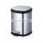 Black Color Trash Bin Recycling Eco Trash Bin 12 L 20L 27L 30L Stainless Steel Pedal Bin