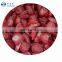 Sinocharm Red Inside Wholesale Frozen Strawberries Straight Slice
