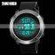 Hot! SKMEI 1268 Fashion Rubber Strap LED Digital Men Sport Watch Double Time 50M Waterproof Men Wristwatch