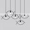 Bubble Hanging Glass Chandelier Lighting American Kitchen Dining Room Home Decor Pendant Lights