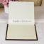 Fashionable Handmade Luxury Wooden Padded Wedding Invitation Cards