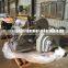 ML1200 industrial large beer jigsaw puzzle die cutting & creasing machine, flute corrugated board punching press cutter