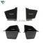 Model Y Car Trunk Storage Box Black ABS Waterproof for Tesla Interior Accessories Side Storage Box Organizer
