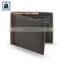 Fashion Style Top Quality Modern Design Short Leather Wallet for Men
